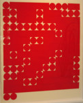 Tauba Auerbach
Morse Alphabet, Red
ink on paper
22.25